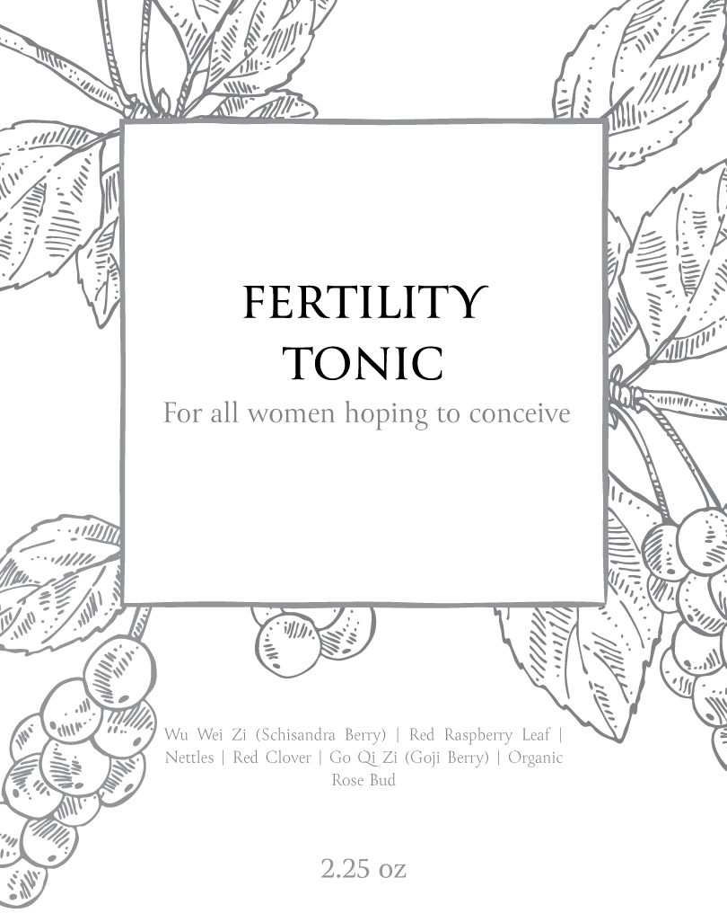 Fertility Tonic label