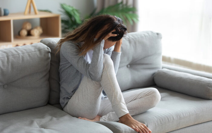 Picture of woman experiencing anxiety around fertility Seattle WA