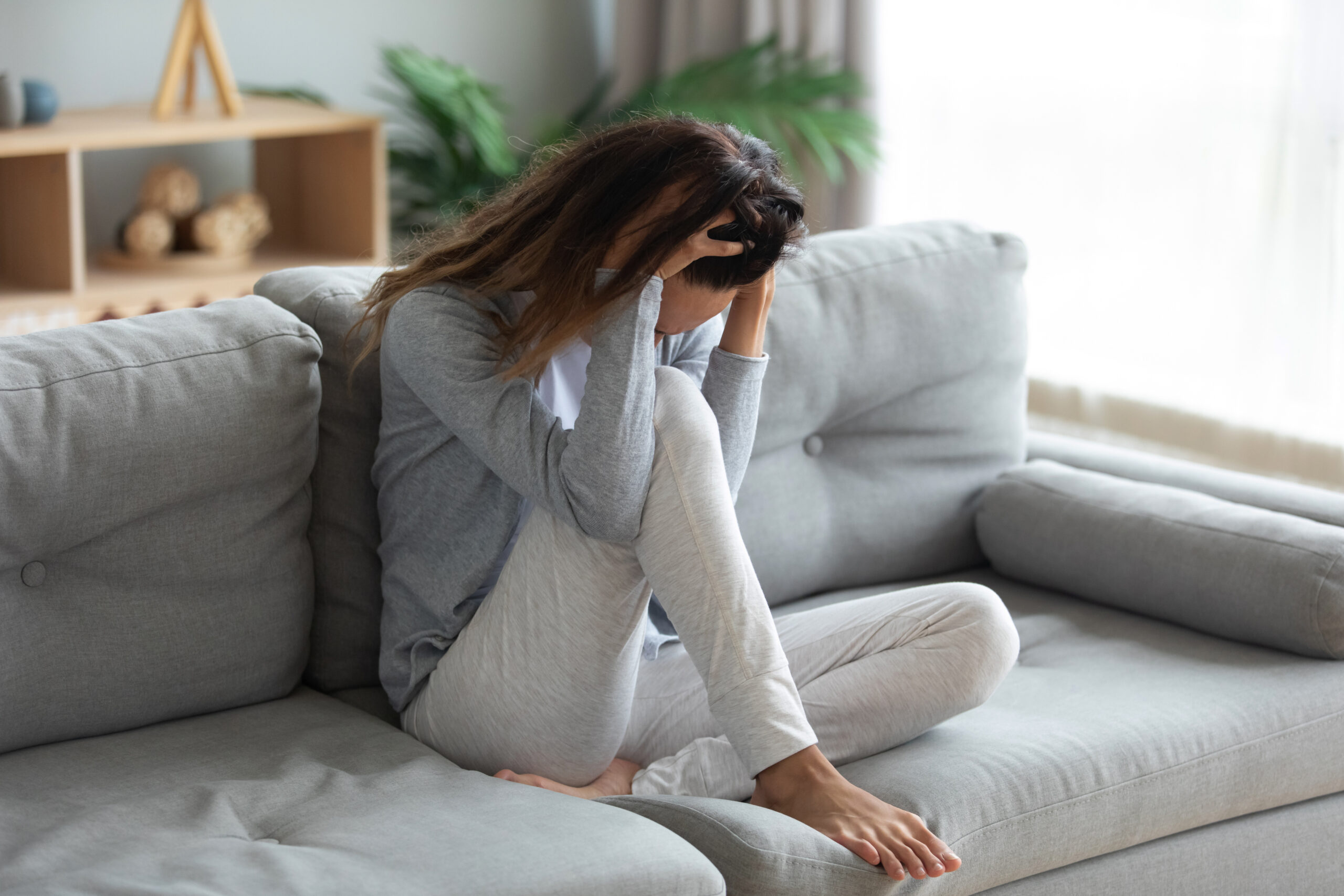 Picture of woman experiencing anxiety around fertility Seattle WA