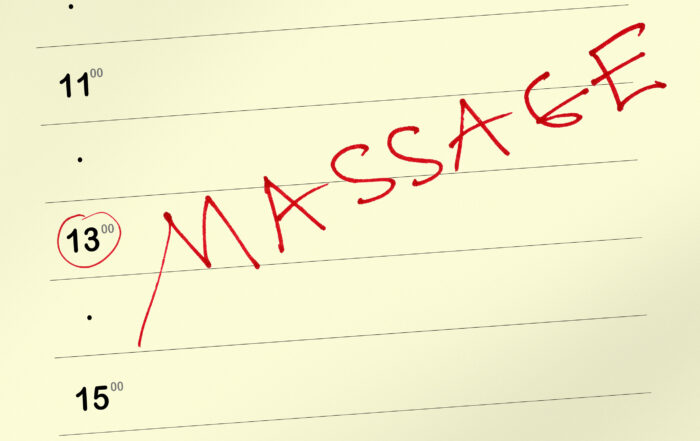 Massage appointment