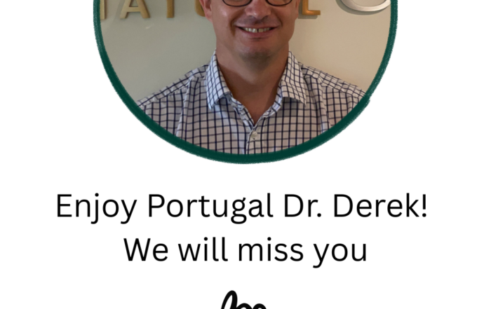 Bon voyage Dr. Derek