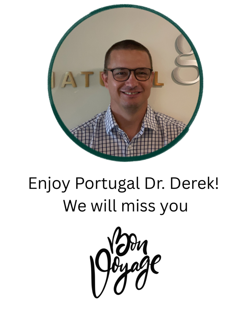 Bon voyage Dr. Derek